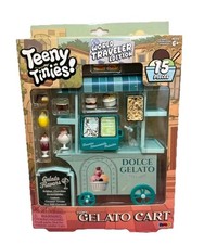 Teeny Tinies GELATO CART Mini Playset Toy Wake me upDoll/dollhouse Minis. New