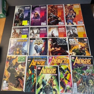 Siege 17 issues 2010 - Siege 1-4, Embedded 1-4, Avengers 1-4 (of 5), One-Shots