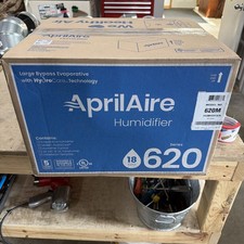 Aprilaire 620M Whole House Humidifier 18 Gal/Day Bypass 5000 Sq Ft 24V