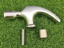 Vintage Chrome Finish Skull Head Handle For Wooden Walking Stick Cane