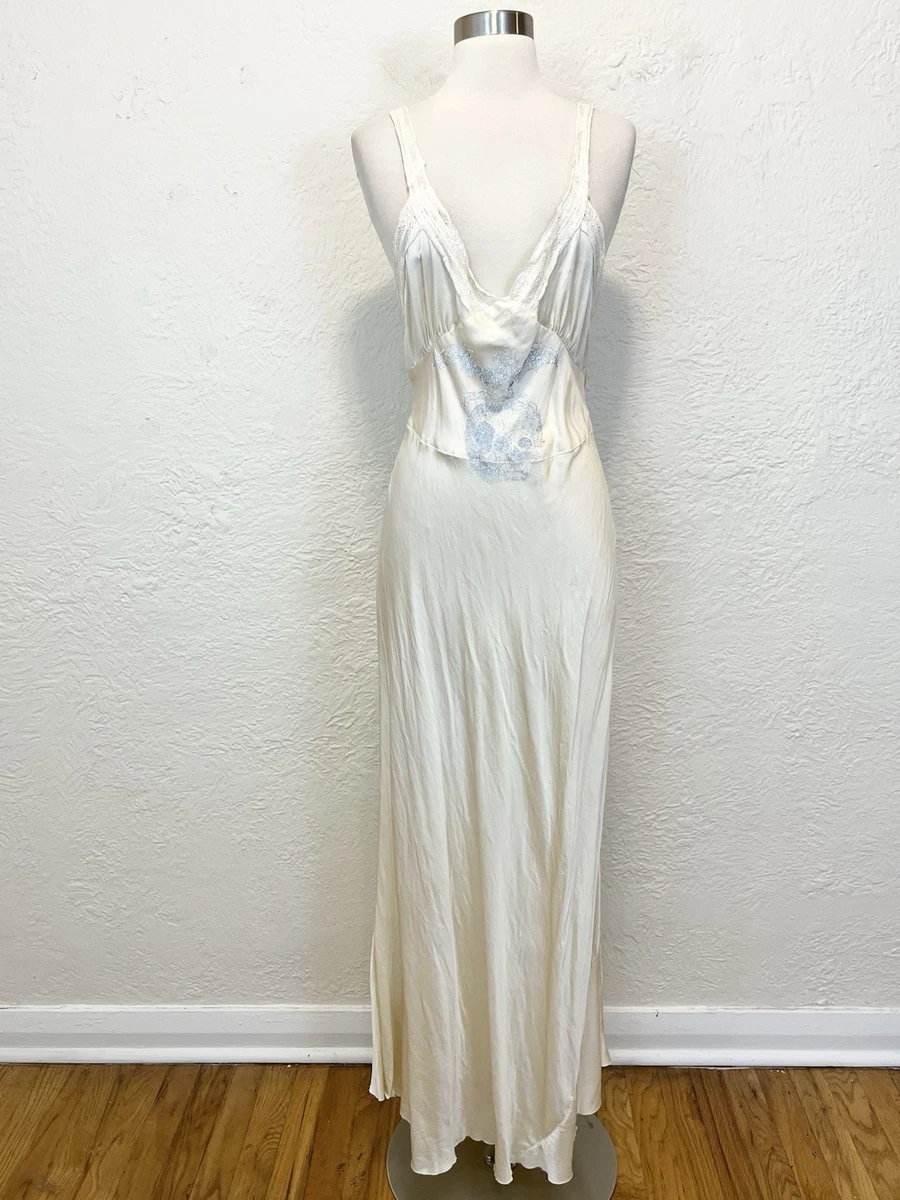 vintage dress velvet 30s Brass Trimmed Velvet Dress | S-M
