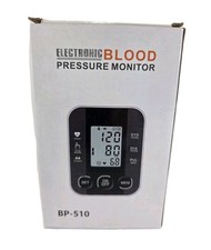 BP  510 Electronic Blood Pressure Monitor with Cuff  LCD Display   New