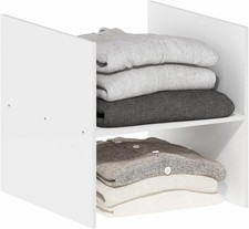 White (Does not fit IKEA Kallax Shelving), for Organizers and Storage, Fits