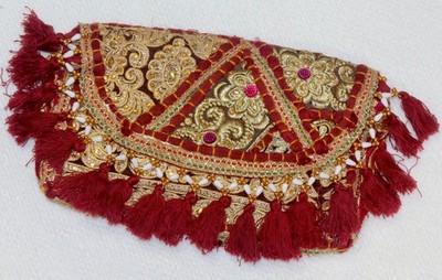 UNIQUE #8 Cotton Patchwork Rajasthani Bag. Made by hand, high quality piece.