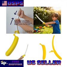 3D Printed Plastic Banana Wand Extendable Banana Sword Role-Playing Prop Toy