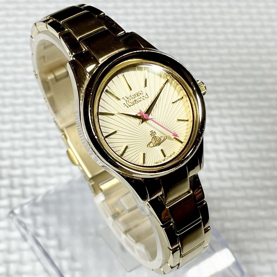 Vivienne Westwood Vv111Gd Analog Quartz Women Operating