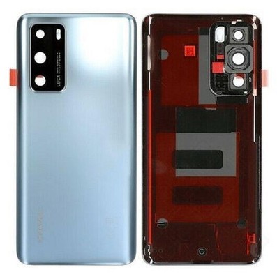 Original Huawei P40 ANA-LNX9 Akkudeckel Backcover Batterieabdeckung Silber