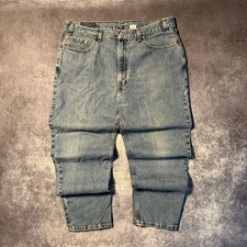 Vintage Levis 550 Relaxed Fit Jeans Mens 40x30 Light Wash Blue Made in USA 90s