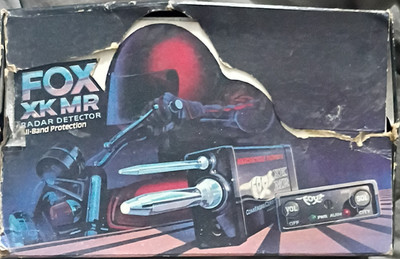 ComRadar FOX XK MR Multi-Band Radar Detector Audio/Visual Remote Control