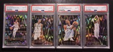 2023-24 Panini Select - Victor Wembanyama Complete Tectonic Prizm Set All PSA 10
