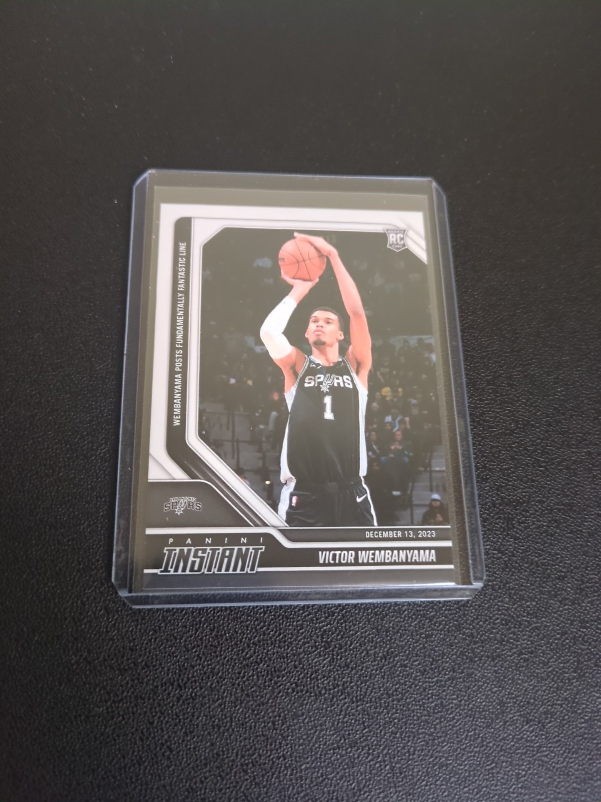 2023 Panini Instant NBA #162 Victor Wembanyama San Antonio Spurs ROOKIE RC /2582