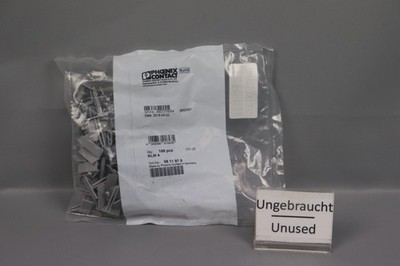 Phoenix Contact KLM 4  Klemmenleisten-Kennzeichnungsträger 100xStück Unused OVP