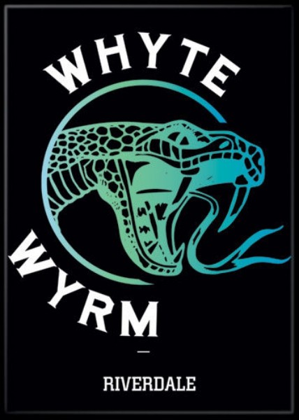 Riverdale TV Series Whyte Wyrm Bar Serpent Logo Refrigerator Magnet Archie  NEW