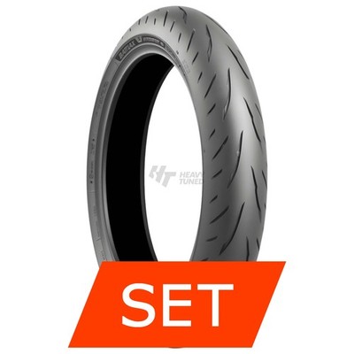 Reifenset Bridgestone Battlax S23 für MV Agusta Superveloce 800 ABS 120/70 ZR17