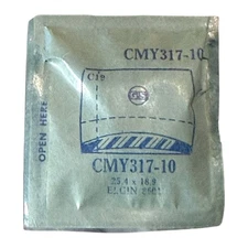 NOS Germanow-Simon Elgin 8601 Crystal CMY317-10 SEALED FOR PARTS 25.4 x 18.9