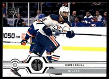 2019-20 Upper Deck #441 Jujhar Khaira Edmonton Oilers Hockey Card