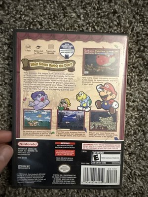 Paper Mario: The Thousand-Year Door (Nintendo,2004) JPN Disc English Case+Manual