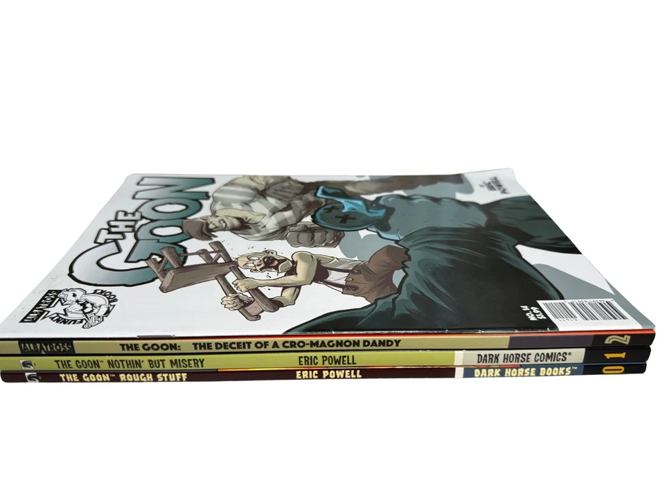 Lote (4) Dark Horse & AlbatrossBook The Goon de Eric Powell cómic y novela gráfica Foto 3 de 4
