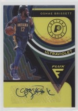 2020-21 Panini Flux Ultraviolet Signatures Oshae Brissett #UV-OSH Auto 0nj5
