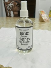 Abercrombie & Fitch CLUTCH Spritz on the Clothes Room Store Garment Spray 10 oz