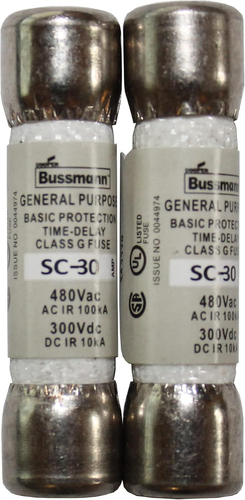 Sc-30 30 Amp Class G Time Delay Fuse (5 Pack) Qsu 2 Bussmann
