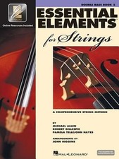 Essential Elements for Strings Book 2 Double Bass Method with Eei Beginner to