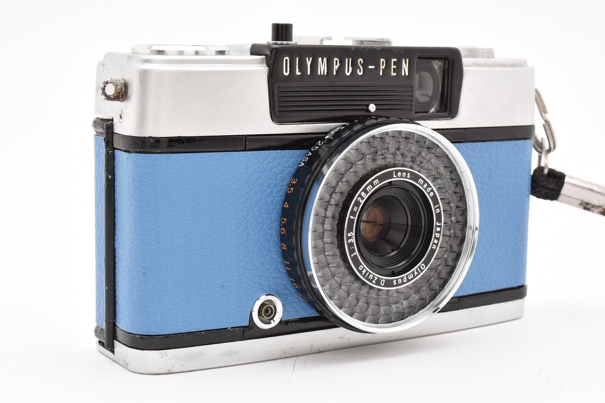Blue 　OLYMPUS PEN EE-3 ImagingPixel: Olympus Pen EE-3 35mm Half Frame Camera