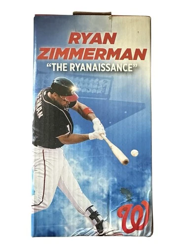 Ryan Zimmerman 2018 Washington Nationals Bobblehead 'The Ryanissance' MLB New