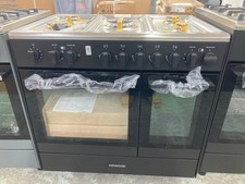 KENWOOD 90cm all Gas Range Cooker Matt Black stainless steel CK601G