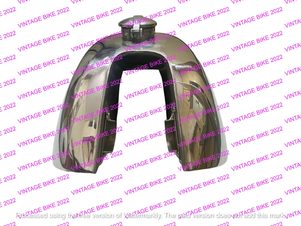 YAMAHA SR500 LYTA SPRINT ALEACIÓN ALUMINIO GAS COMBUSTIBLE GASOLINA TANQUE + TAPA GRIFO/APTO PARA Foto 4 de 4