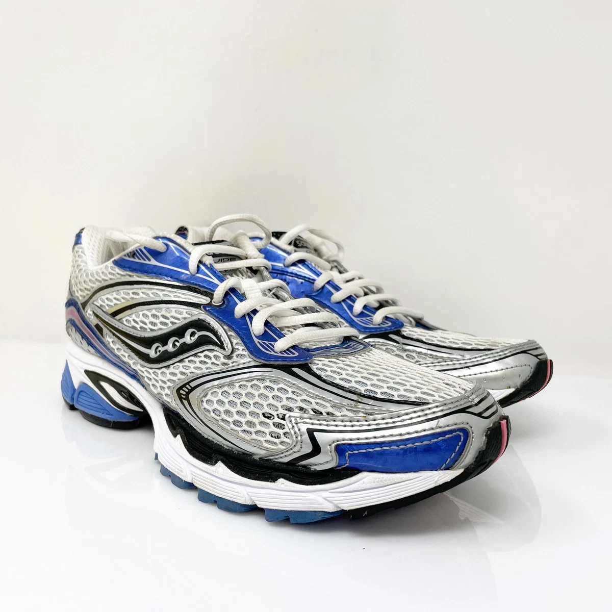Saucony Womens Guide 4 10090 5 Silver Casual Shoes Sneakers Size 10.5