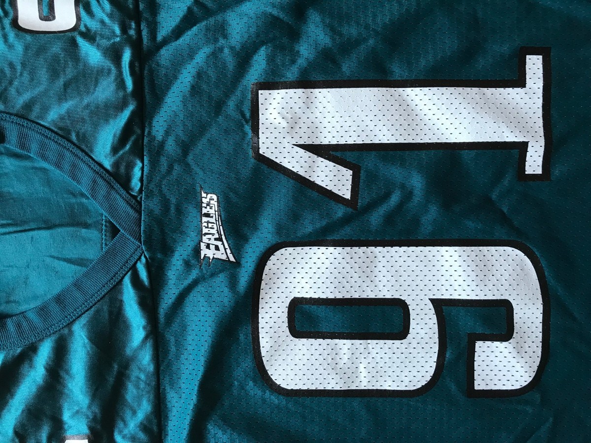 VTG 90s Champion Andy Harmon Philadelphia Eagles Replica Jersey SZ