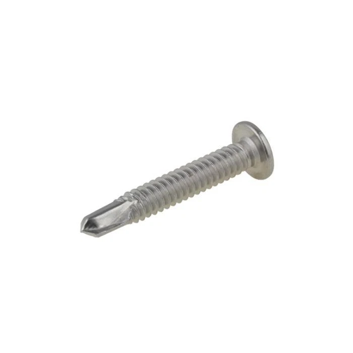 Pack of 100 Stainless 10g x 22mm Wafer PH2 Fine Metal Self Drilling Screw G410 - image 2 of 4