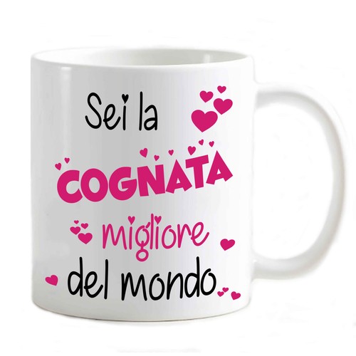 Tazza personalizzata abbracci Nonna Zia Madrina Madre Sorella Amica NATALE - Foto 28 di 34
