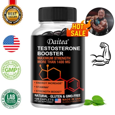 DAITEA Male Enhancement High Strength Potent Extract 1400MG Per Serving