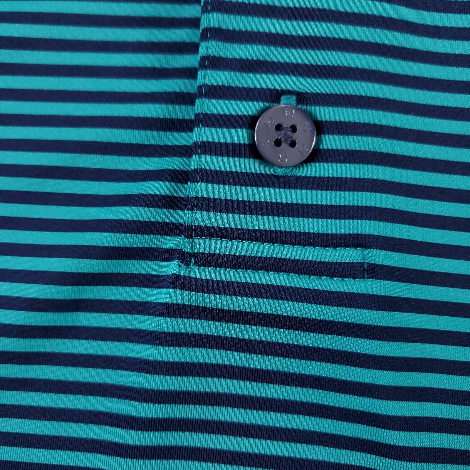 Footjoy FJ Mens Golf Polo Shirt Size L Logo Green… - image 4