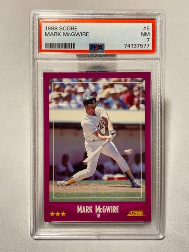 1988 Mark McGwire #5