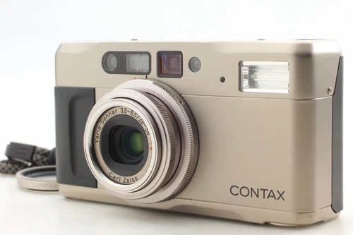 Read! [Near MINT w/ Detabak] Contax TVS II Point & Shoot 35mm Film Camera JAPAN