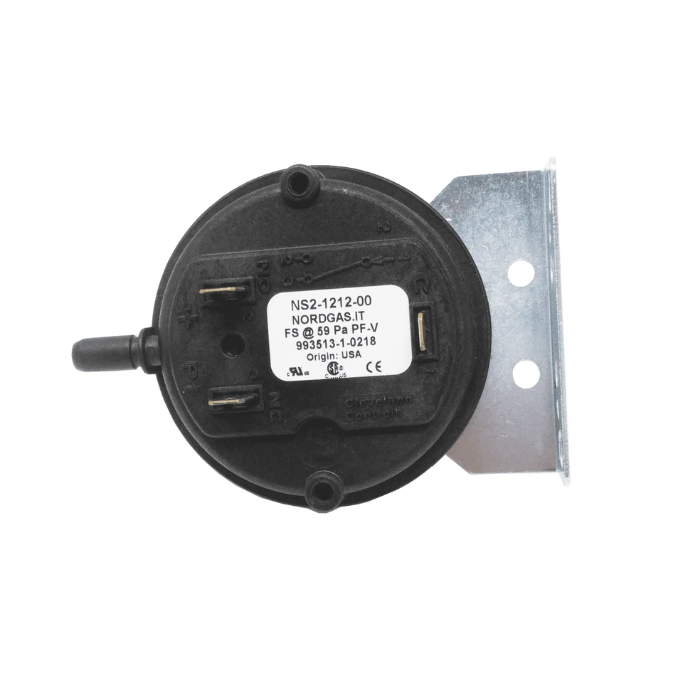UNIVERSALE PRESSOSTATO FUMI NS2-1212-00 Pressostato differenziale 59 Pascal con staffa