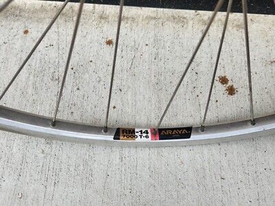OLD MTB　ARAYA RM-17 SHIMANO DEOLE DX Vintage Araya RM-17 Wheel Set 26