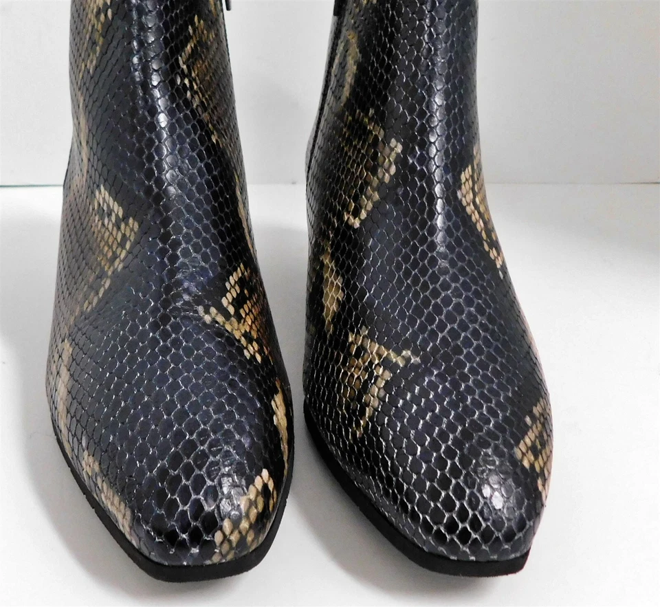 Nuevos Botines Aquatalia Cuero Negro 6.5 M Italia Foto 4 de 4