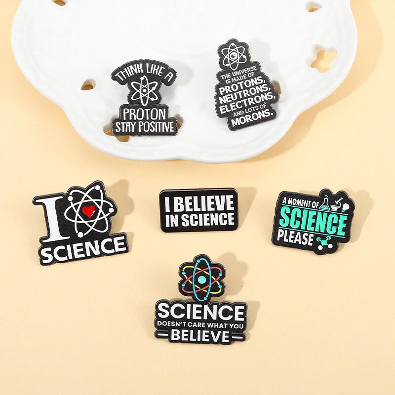 Science brooch best sale