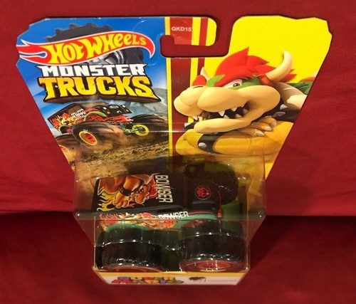 Monster Trucks Super Mario Bowser 1:64 Mattel edición 2019 Nintendo Hot Wheels - Imagen 6 de 6