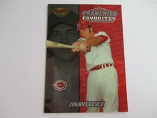 2000 Bowmans Best Franchise Favorites Johnny Bench Card #FR1B