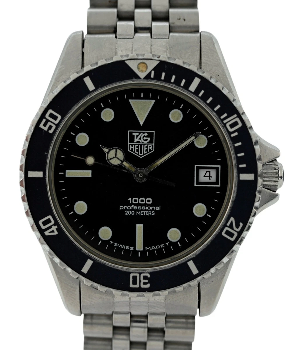 TAG Heuer 1000 Quartz Battery Wristwatches for sale | eBay