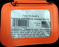 Pete Rickard Co Hunting Accessories 154d 48x Hunting License Holder Orange on sale Pete Rickard Co Hunting Accessories 154d 48x Hunting License Holder Orange on sale