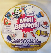 Zuru 5 Surprise Mini Brands! Series 2 Collectors Case w/ 7 Exclusive Minis