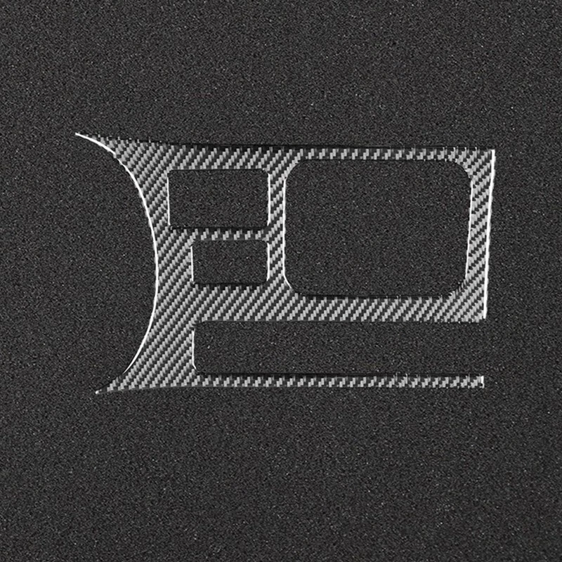 Real Carbon Fiber Car Gear Shift Panel Cover Trim For 2001-2003 Toyota RAV4 - Изображение 3 из 4