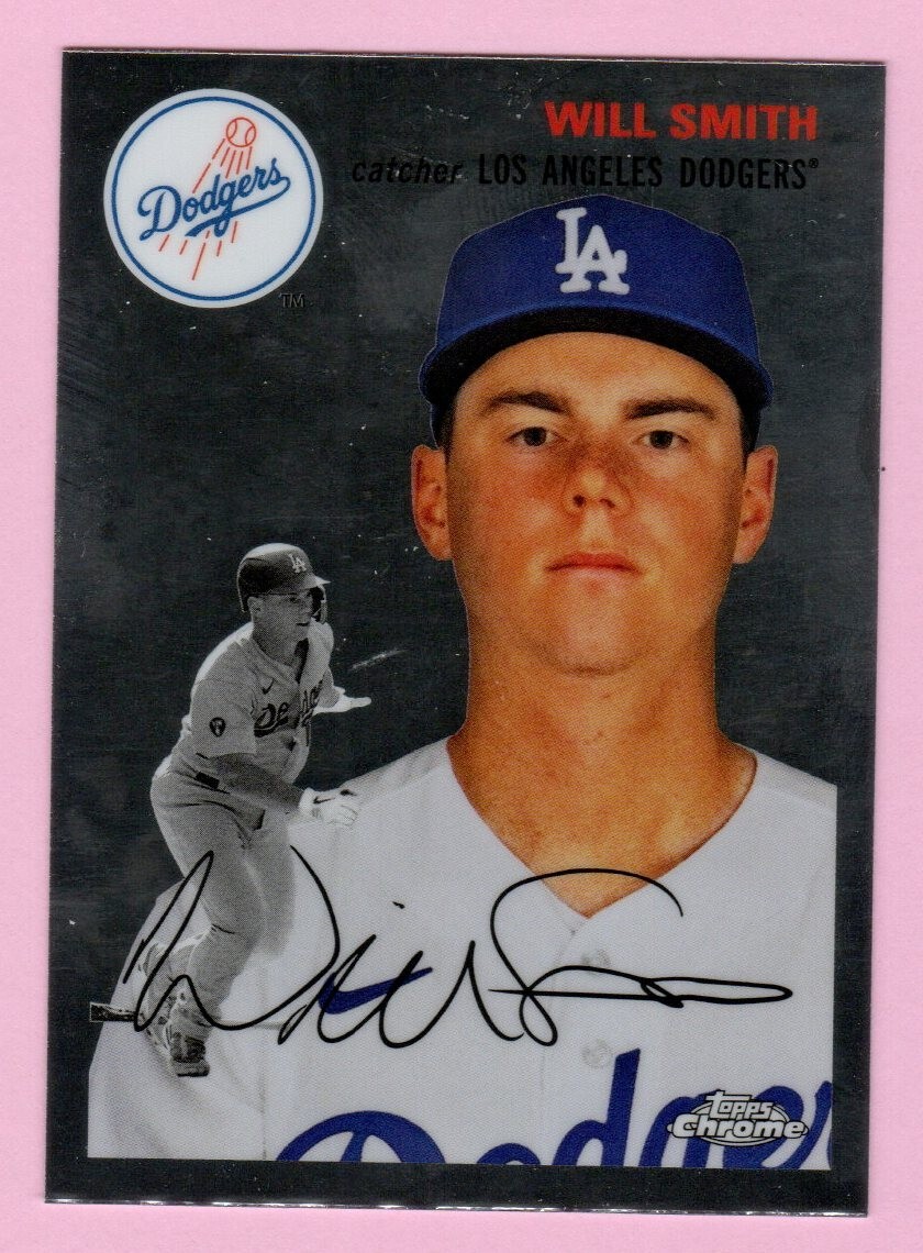 2023 Topps Chrome Platinum Will Smith #260 Los Angeles Dodgers