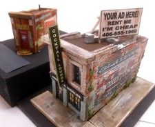 HO Scale Building 2 Kit Lot Jiggles  Giggles Chop Suey NIB Great Brick Detail 